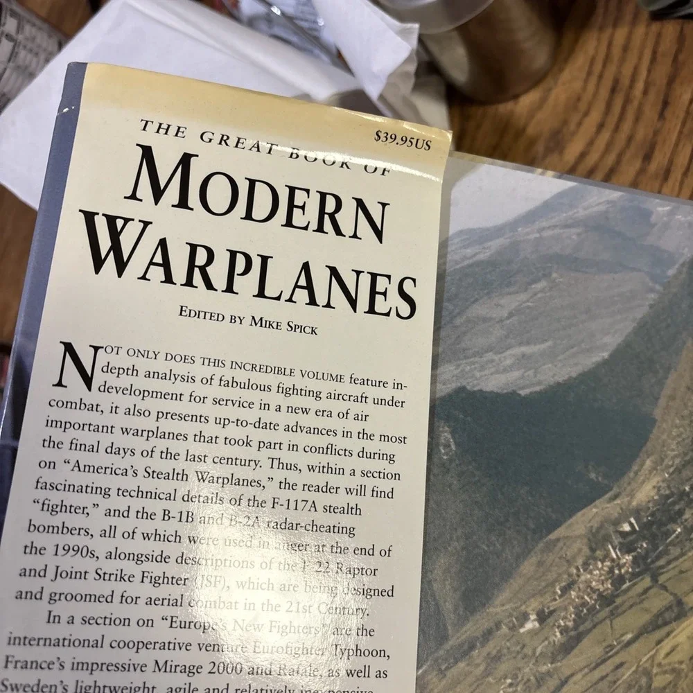 Great Book of Modern Warplanes by Spick, Mike‎ Hardback Book